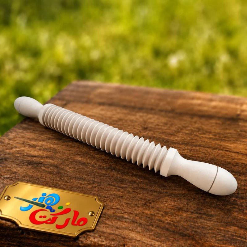 وردنه شیاردار چوبی 