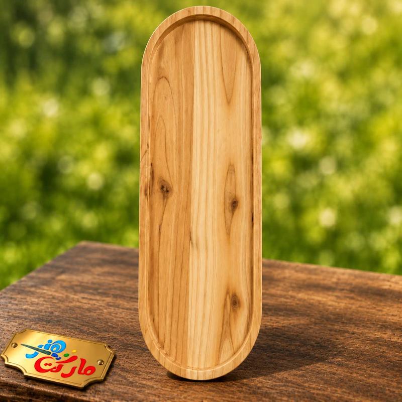 دیس چوبی بیضی 
