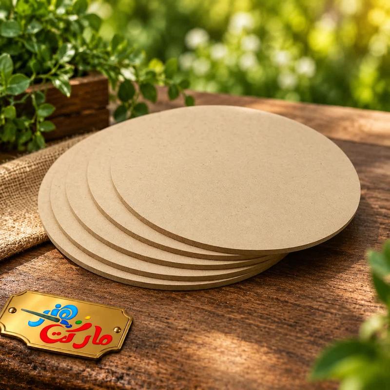 بیس چوبی مربع ابعاد 30*30
