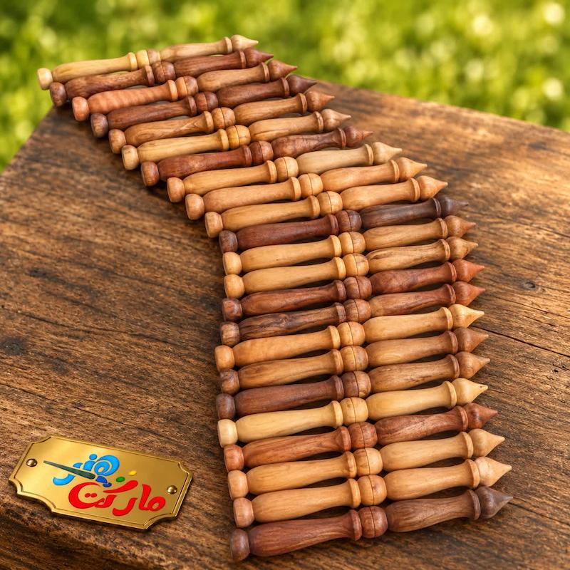 هولدر چوبی دو طبقه ( چوب گردو )