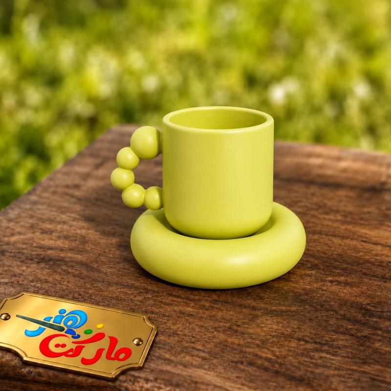  ست قالب گچی فنجان و نعلبکی کد 224 ( ماتریس )
