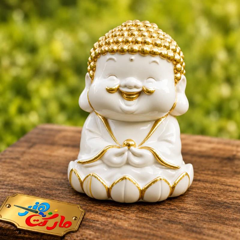  قالب گچی بودای خندان سایز یک کد ( 1081) نیکان سرام