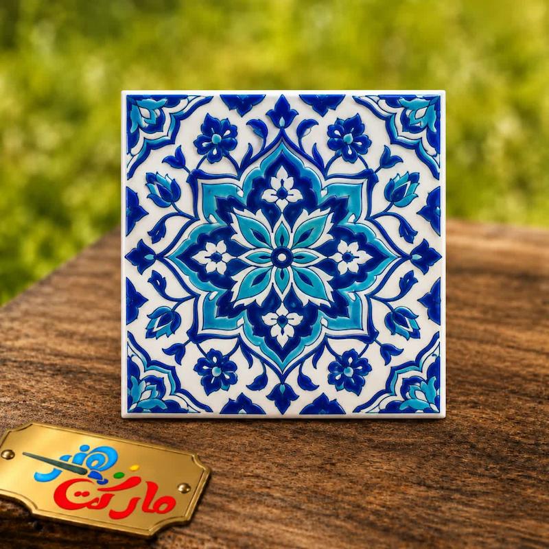 قالب گچی کاشی مربعی  15*15 کد 1118 ( نیکان سرام )