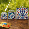 قالب گچی کاشی مربعی 8*8 کد 1080( نیکان سرام )