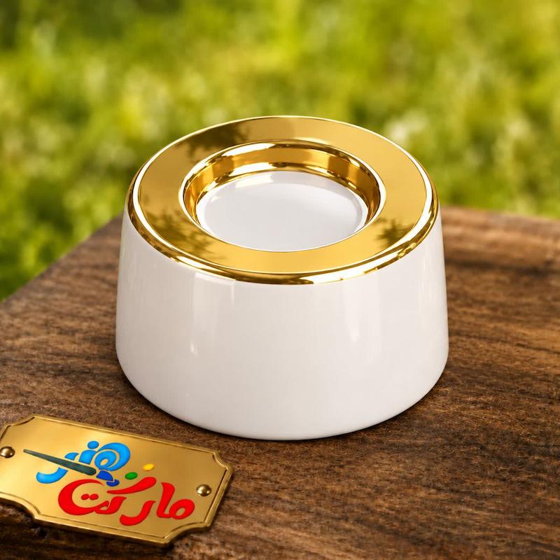 قالب گچی جا شمعی سایز بزرگ کد 1074 ( نیکان سرام )