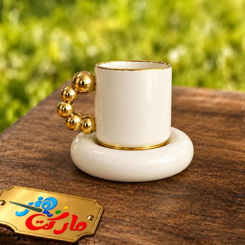  ست قالب گچی فنجان و نعلبکی کد 224 ( ماتریس )