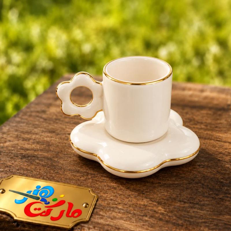 قالب گچی ست فنجان و نعلبکی کد 225 ( ماتریس ) 