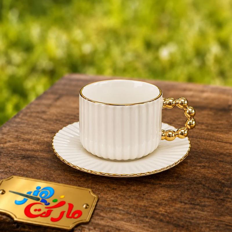 قالب گچی ست فنجان و نعلبکی کد 218 ( ماتریس )