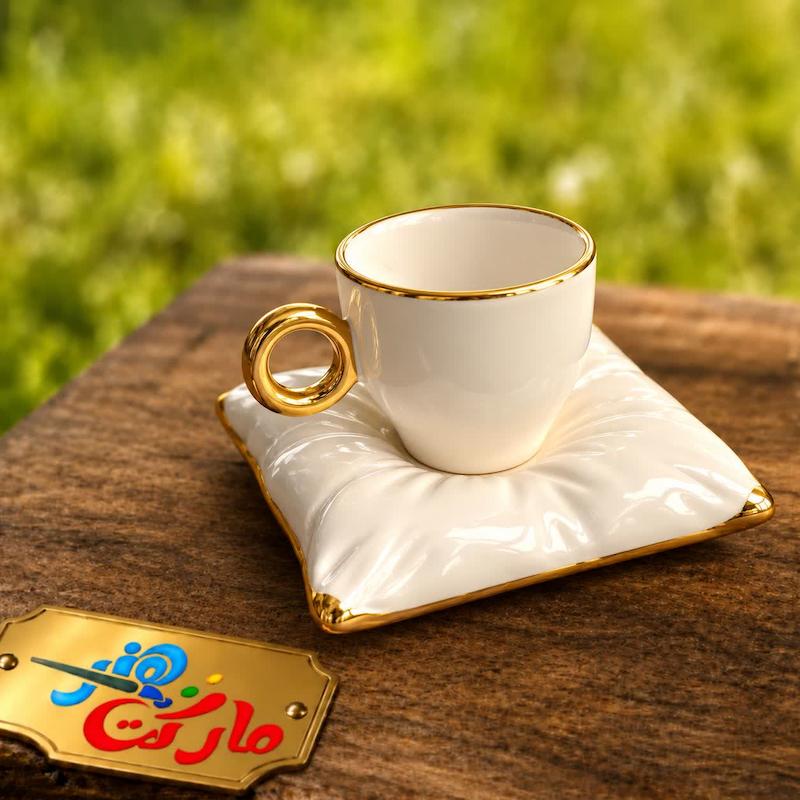 ست قالب گچی فنجان و نعلبکی کد 221 ( ماتریس )
