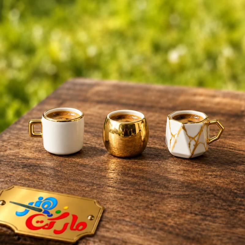 قالب گچی مینیاتوری شات قهوه 3 مدل کد 1009( دنسی )