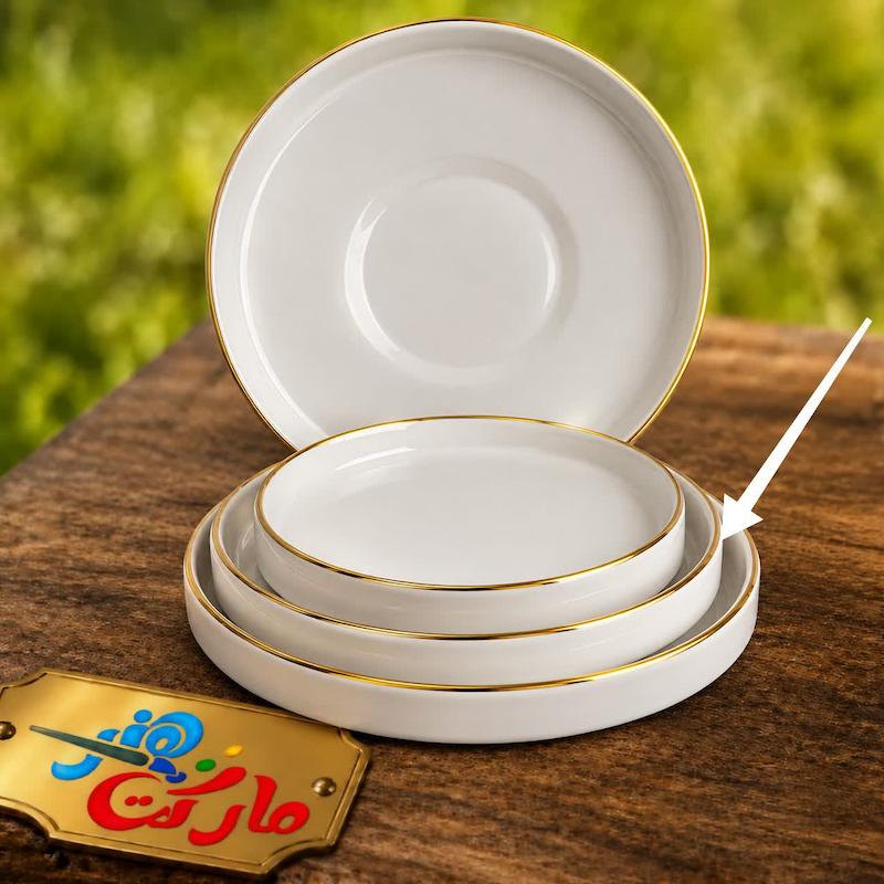 قالب گچی پیتزا خوری قطر 28  سینی ( کد 83 )