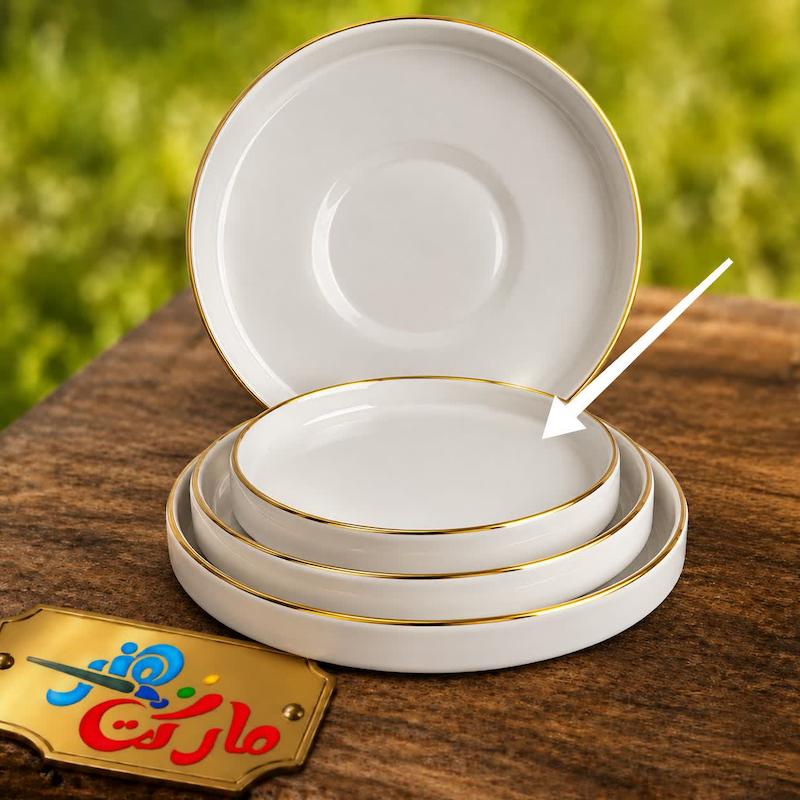 قالب گچی پیتزا خوری 25 سانت سینی( کد 82 )