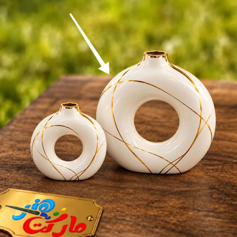 قالب گچی گلدان بزرگ دوناتی ( احمدی مولد )