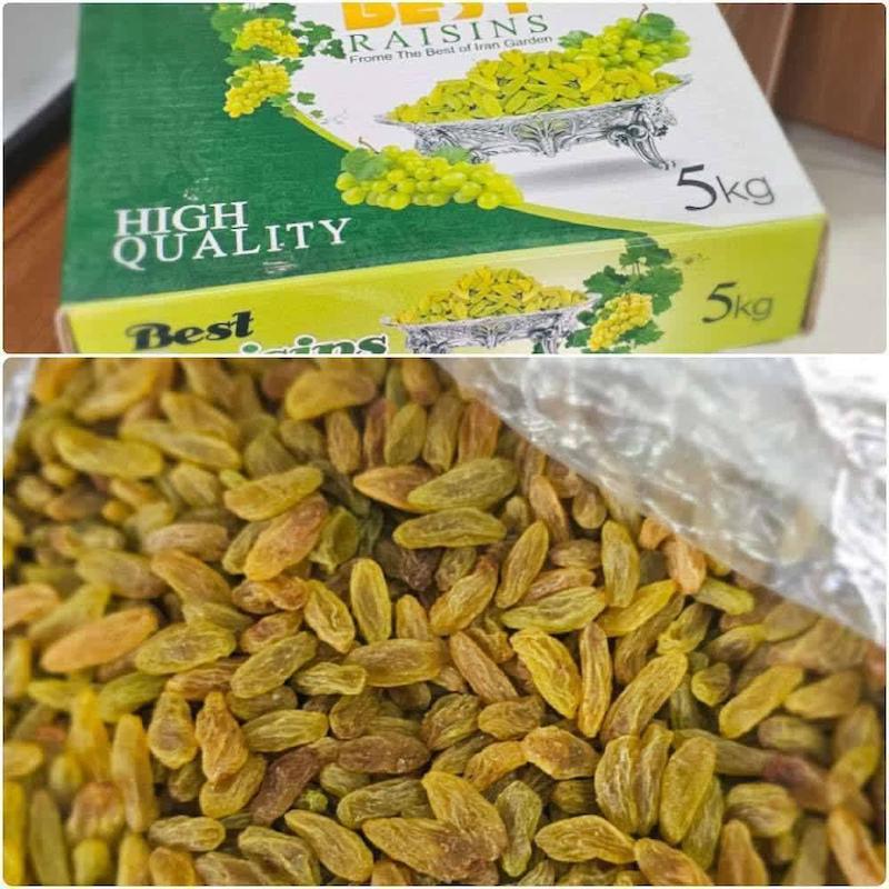 کشمش سبز کارتنی(2600000)
