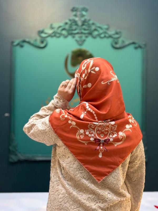الماس  نارنجی آجری
