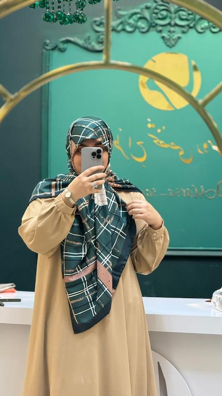 روسری ایزابل سبز