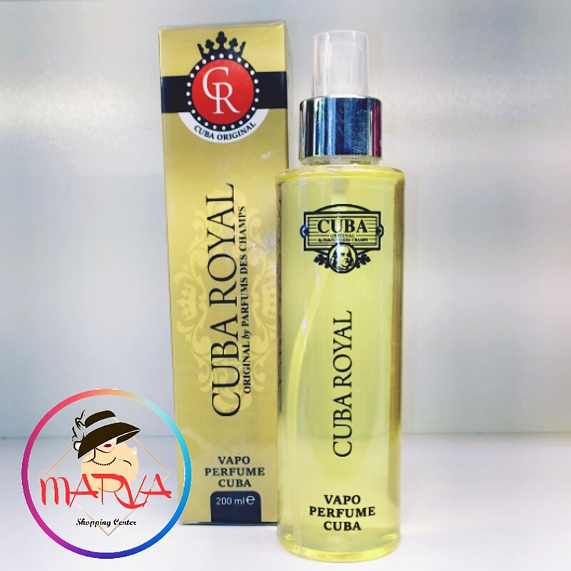 بادی اسپلش زنانه کوبا مدل رویال Cuba Vapo Perfume Royal حجم 200 میلی