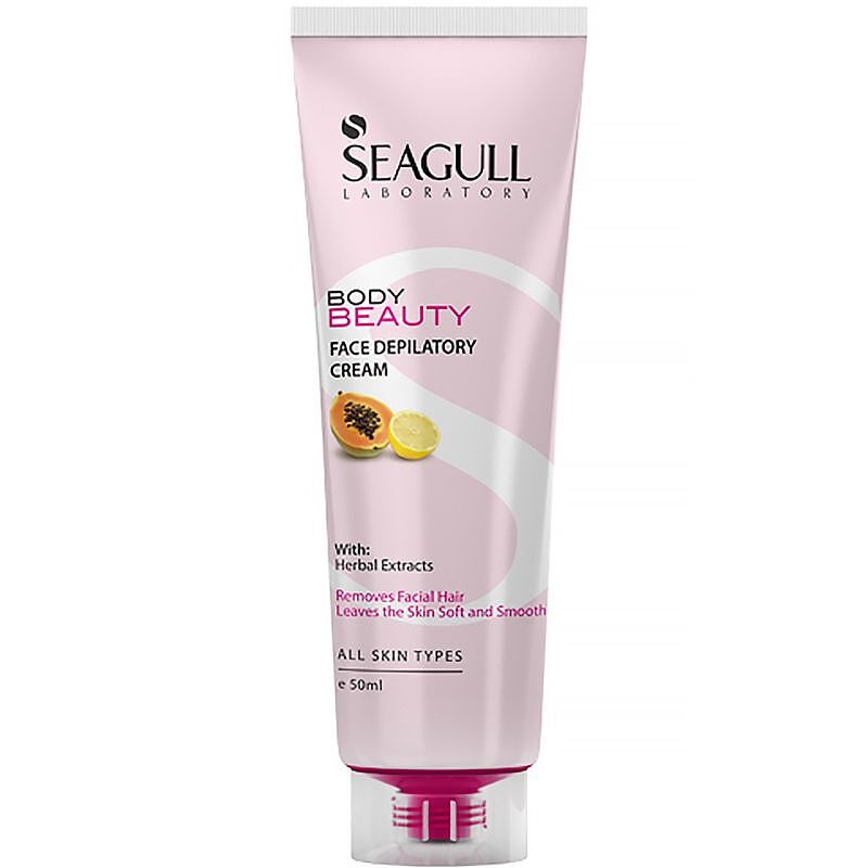 کرم موبر مخصوص صورت سی گل 50 میل SEAGULL Face Depilatory Cream