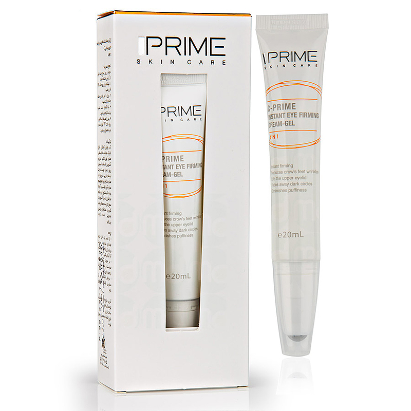  ژل کرم دور چشم حاوی ویتامین C پریم Prime Instant Eye Firming Cream-Gel