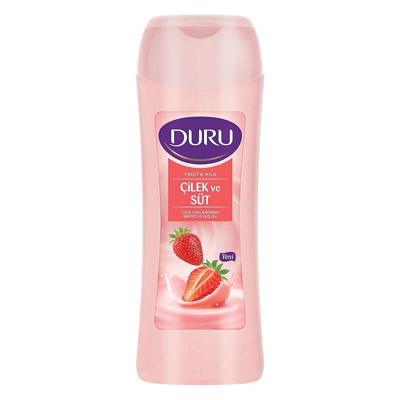 شامپو بدن دورو شیر و توت فرنگی Duru Sut ve Cilek