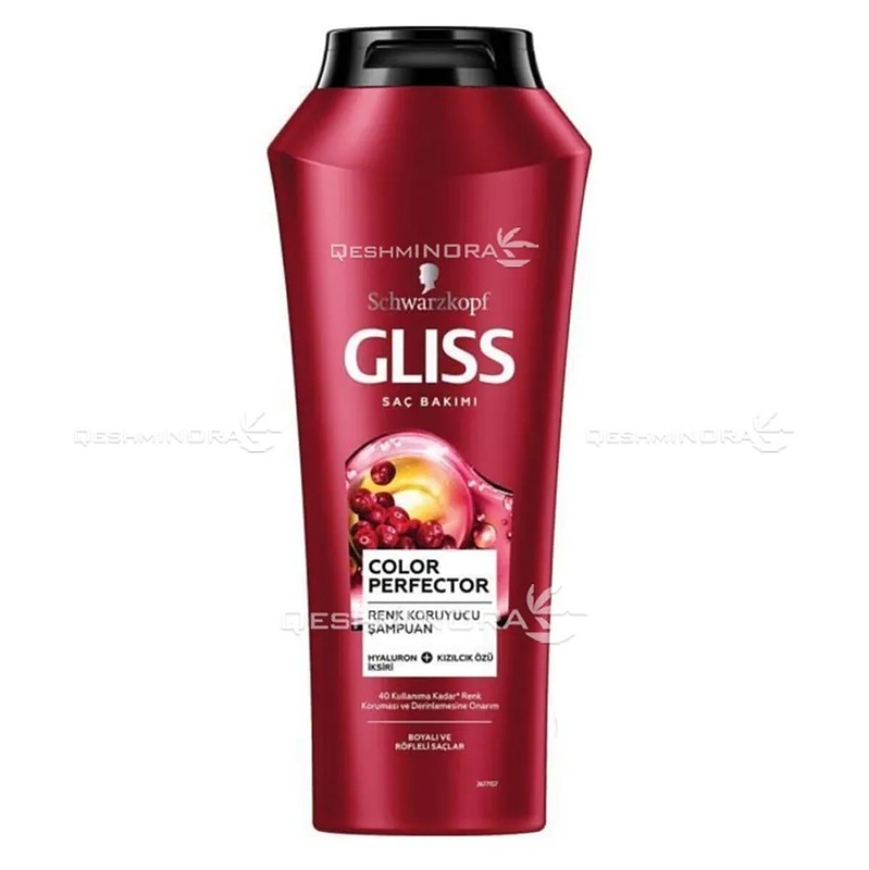 شامپو گلیس مخصوص موهای رنگ شده Gliss Color Protector