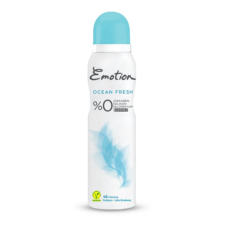  اسپری دئودورانت زنانه ایموشن مدل Ocean Fresh حجم 150 میل