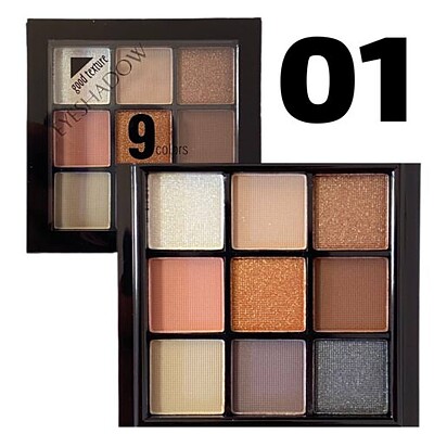 پالت سایه چشم 9 رنگ دودوگرل | DoDoGirl 9 Colors Eyeshadow 