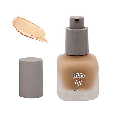 کرم پودر لیفت فول کاور دیویو شماره 01 | DiVio Perfect Wear Foundation