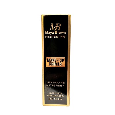 پرایمر زیرساز آرایش مات کننده پوست مایا براون | MB Maya Brown Make-Up Primer