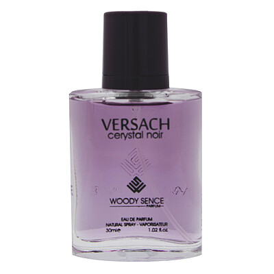 عطر ادکلن زنانه وودی سنس مدل Versace Crystal Noir حجم 30 میلی