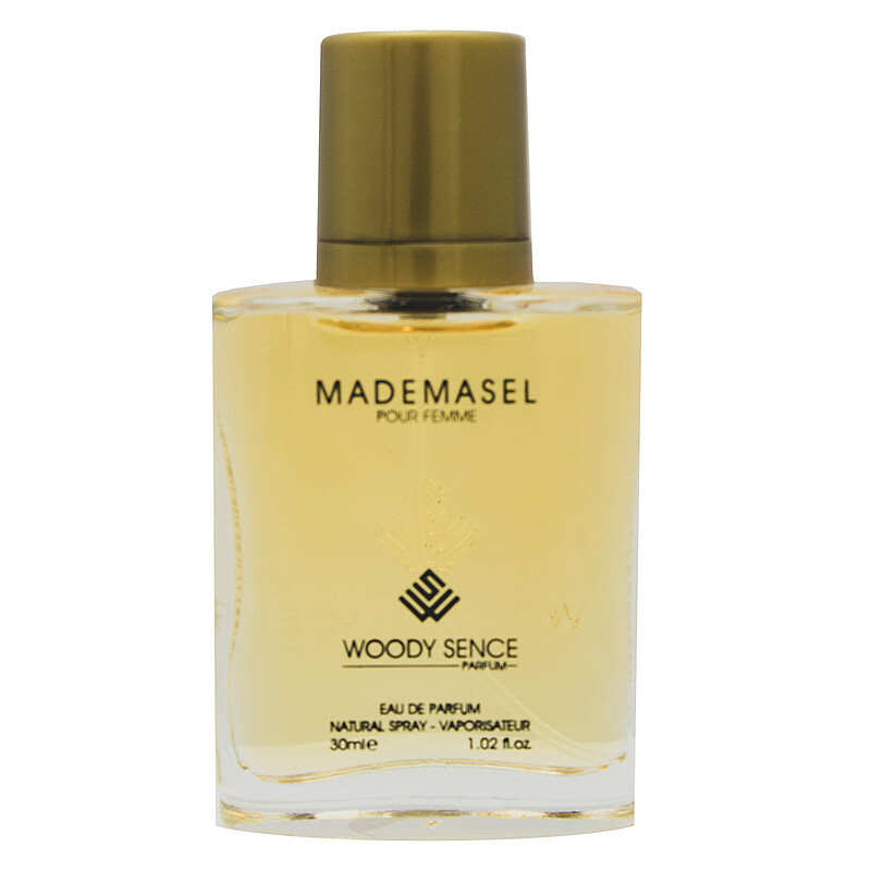 عطر ادکلن زنانه وودی سنس مدل Mademasel حجم 30 میلی