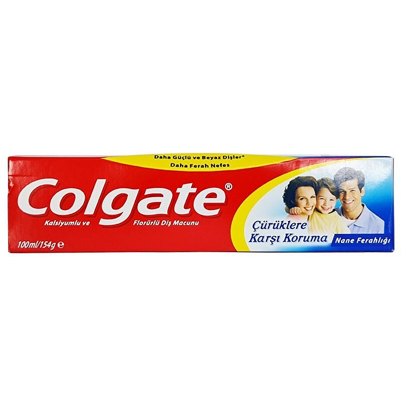 خمیر دندان کلگیت خانواده حجم 100 میل | Colgate Curuklere Karsi Koruma