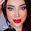 لنز رنگی گلامور طوسی شماره 6 (سری جدید ساخت کره ) | Glamour Color Lenses