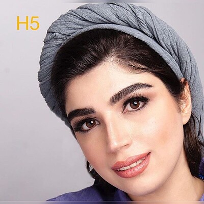 لنز رنگی گلامور عسلی شماره 5 | Glamour Color Lenses