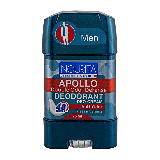 دئودورانت کرمی ضد تعریق مردانه نوریتا مدل Apollo حجم 75 میلی 