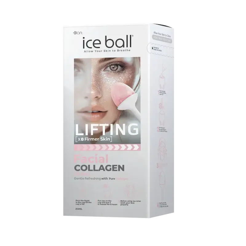 ژل آبرسان کلاژن لیفتینگ صورت آیس بال Ice ball