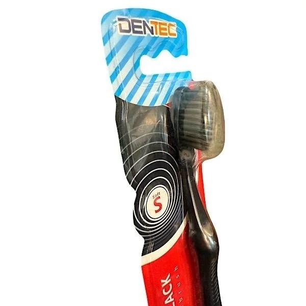 مسواک دنتک مدل پرو بلک soft ذغالی