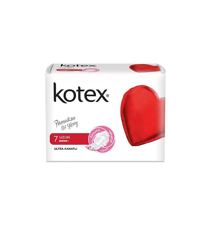 نوار بهداشتی کوتکس سایز بلند 7 عددی Kotex Ultra Uzun