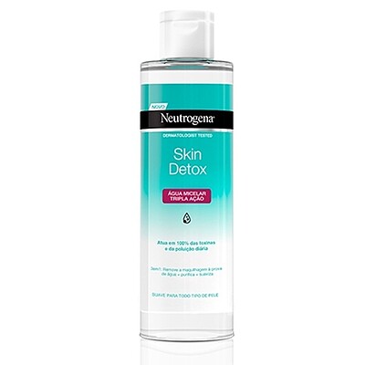 میسلار پاک کننده آرایش دتوکس نوتروژینا (نوتروژینا) Neutrogena Skin Detox Micellar Water