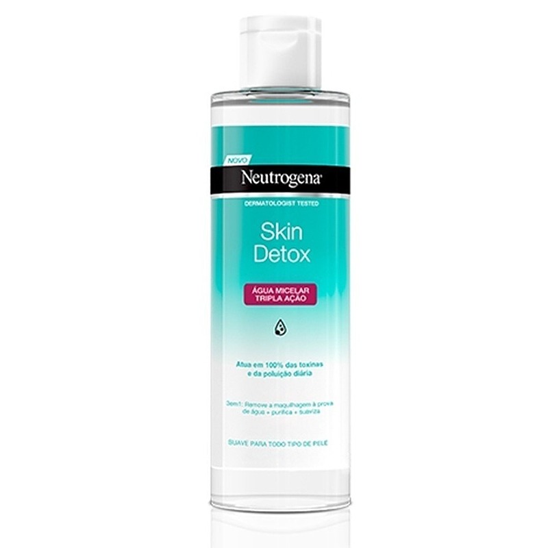 میسلار پاک کننده آرایش دتوکس نوتروژینا (نوتروژینا) Neutrogena Skin Detox Micellar Water