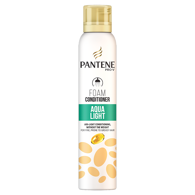 موس مو داخل حمام پنتن مدل PANTENE AQUA LIGHT حجم 180 میل