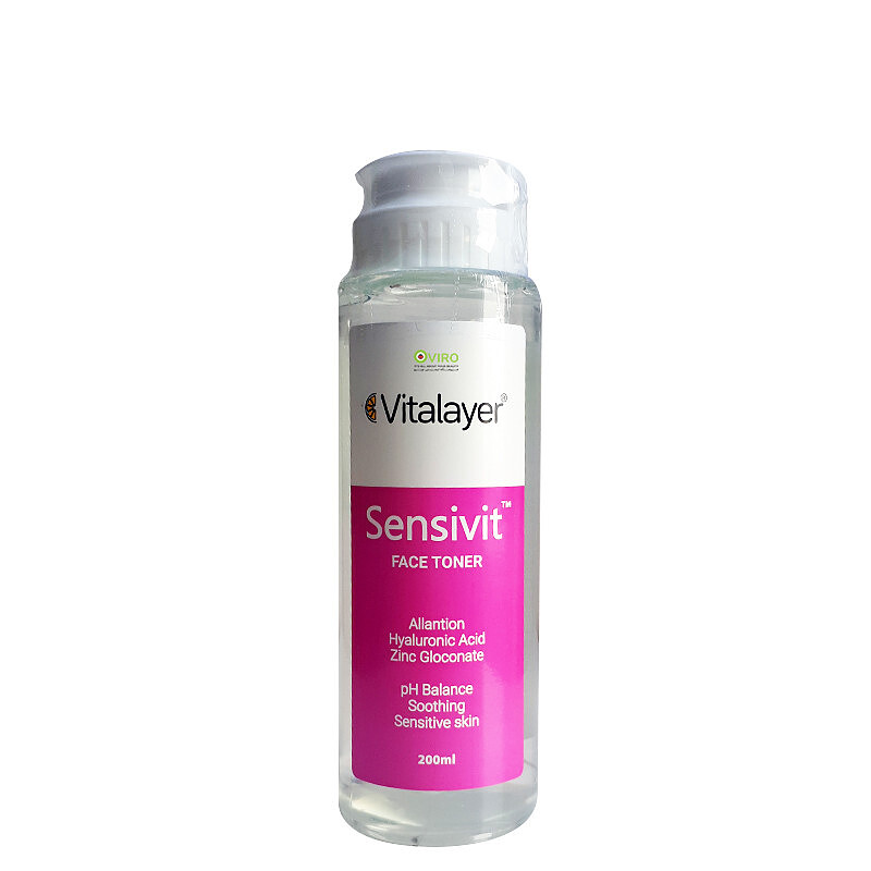 تونر پاک کننده صورت پوست حساس ویتالیر Vitalayer - Sensivit Face Toner