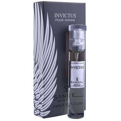 عطر جیبی مردانه صندل اینوکتوس Invictus حجم 25 میل