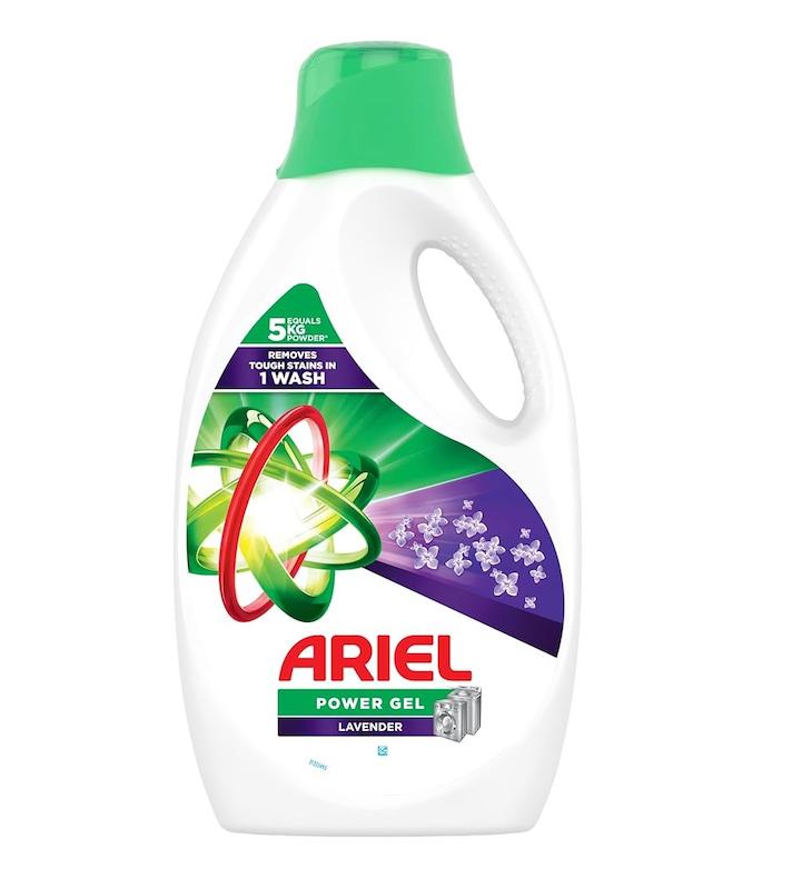 ژل لباسشویی آریل مدل Lavender Freshness وزن 2/5 کیلوگرم
