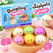 فیجت اسکوئیشی دامپلینگ خامه ای سایز بزرگ ۹ سانتی| Squishy Dumpling