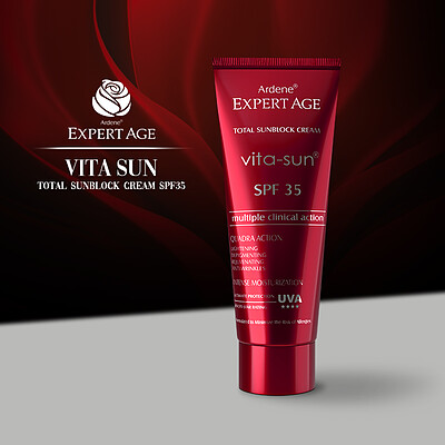 کرم ضد آفتاب Vita Sun با SPF35 اردن اکسپرت ایج