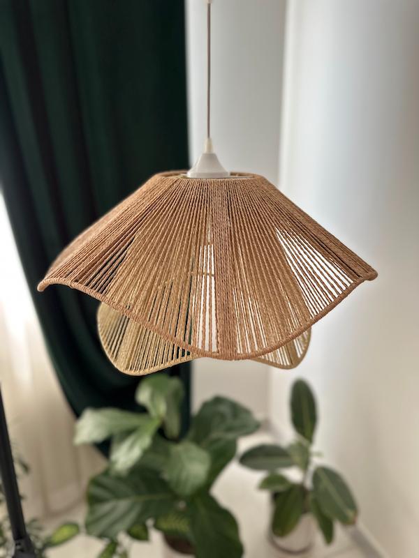 لوستر رافیا مدل لاله 