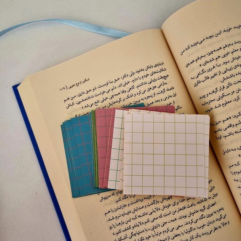 تم ساز چهارخونه سفید (بزرگ)
