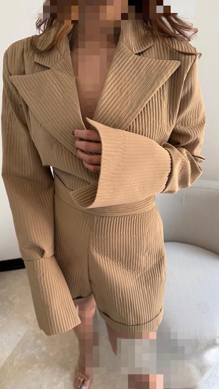 jump suit یقه انگلیسی