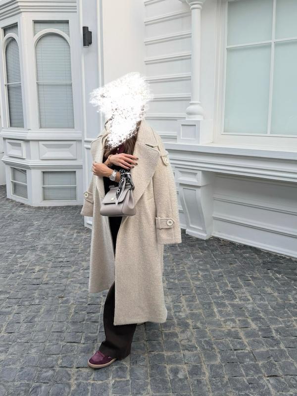 پالتو بلند کرم